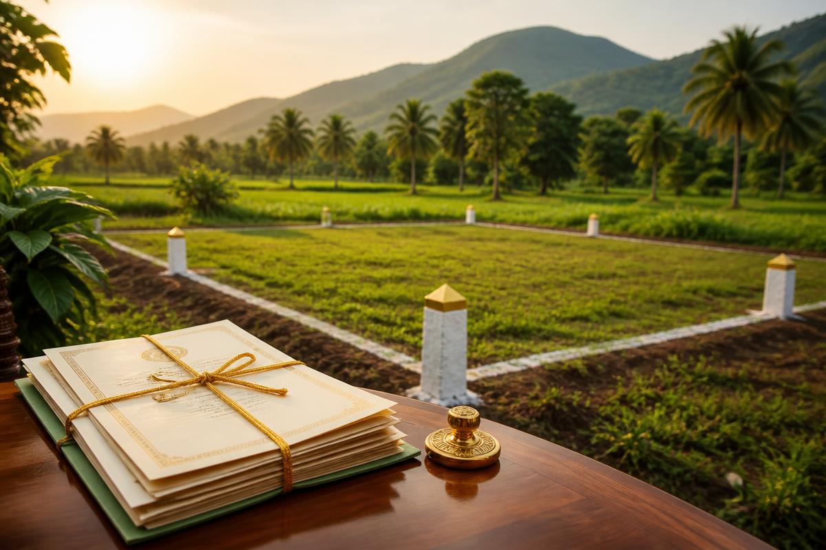 Lands & Plots — Security, Sales & Registration Services